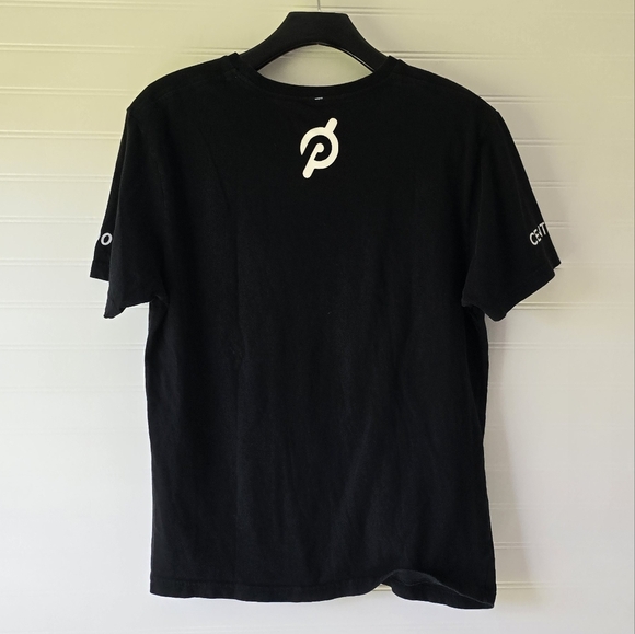 Peloton Black Milestone Tee Century 100 Unisex Small - Picture 2 of 5